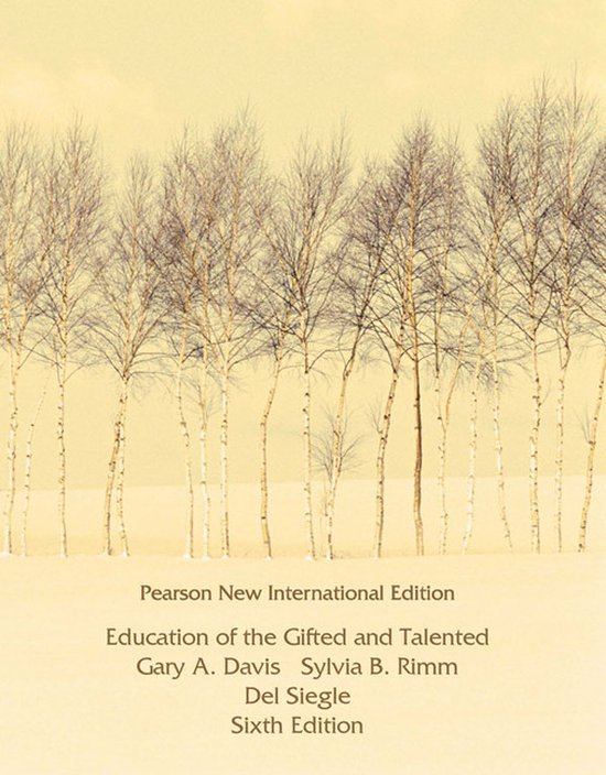 Education Of The Gifted And Talented - cover