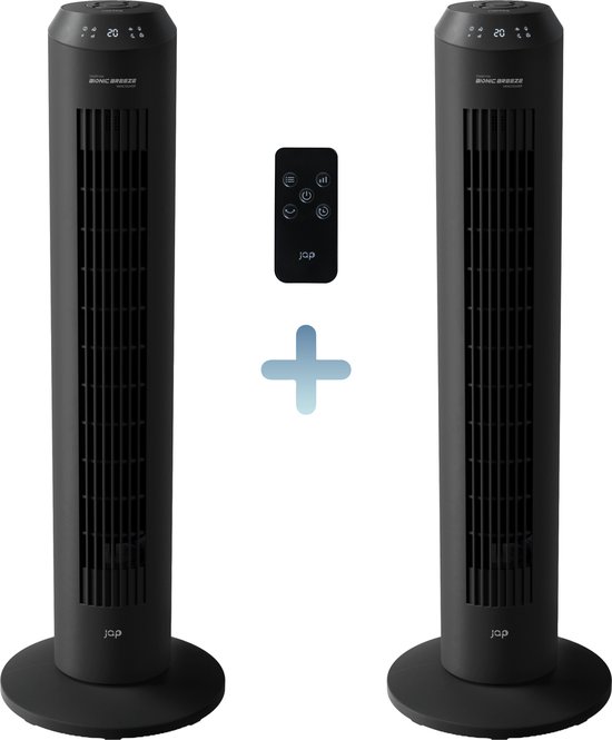 JAP Appliances Vancouver – Torenventilator -Afstandsbediening en Timer – 2 Stuks