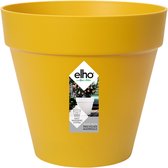 Elho Loft Urban Rond 25 - Pot De Fleurs pour Extérieur - Ø 24.5 x H 22.0 cm - Jaune