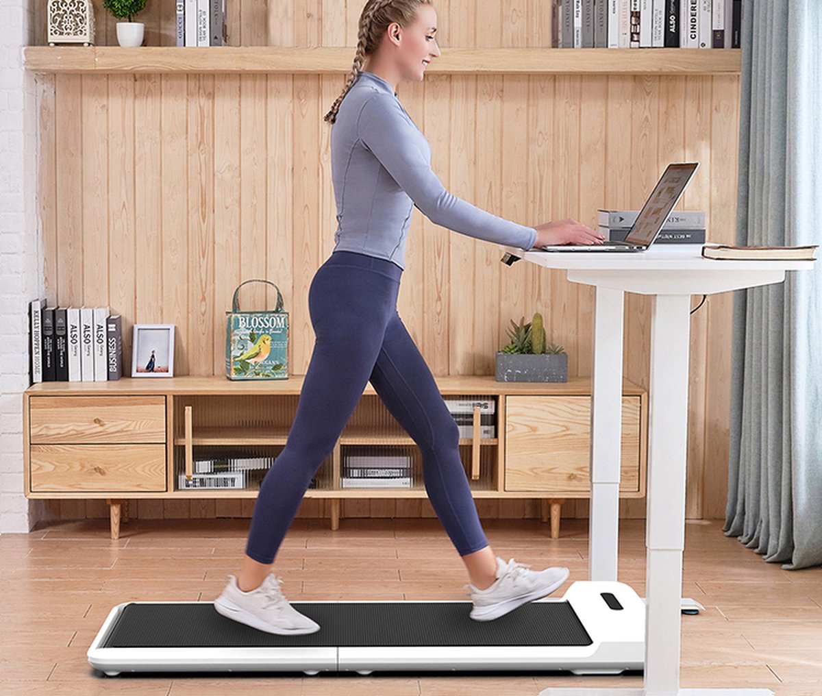 WalkingPad C2 Loopband - Volledig Opvouwbare Loopband - 6KM/u - Wit