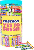 Mentos mini - rouleaux de bonbons - 1000 grammes - environ 85 pièces
