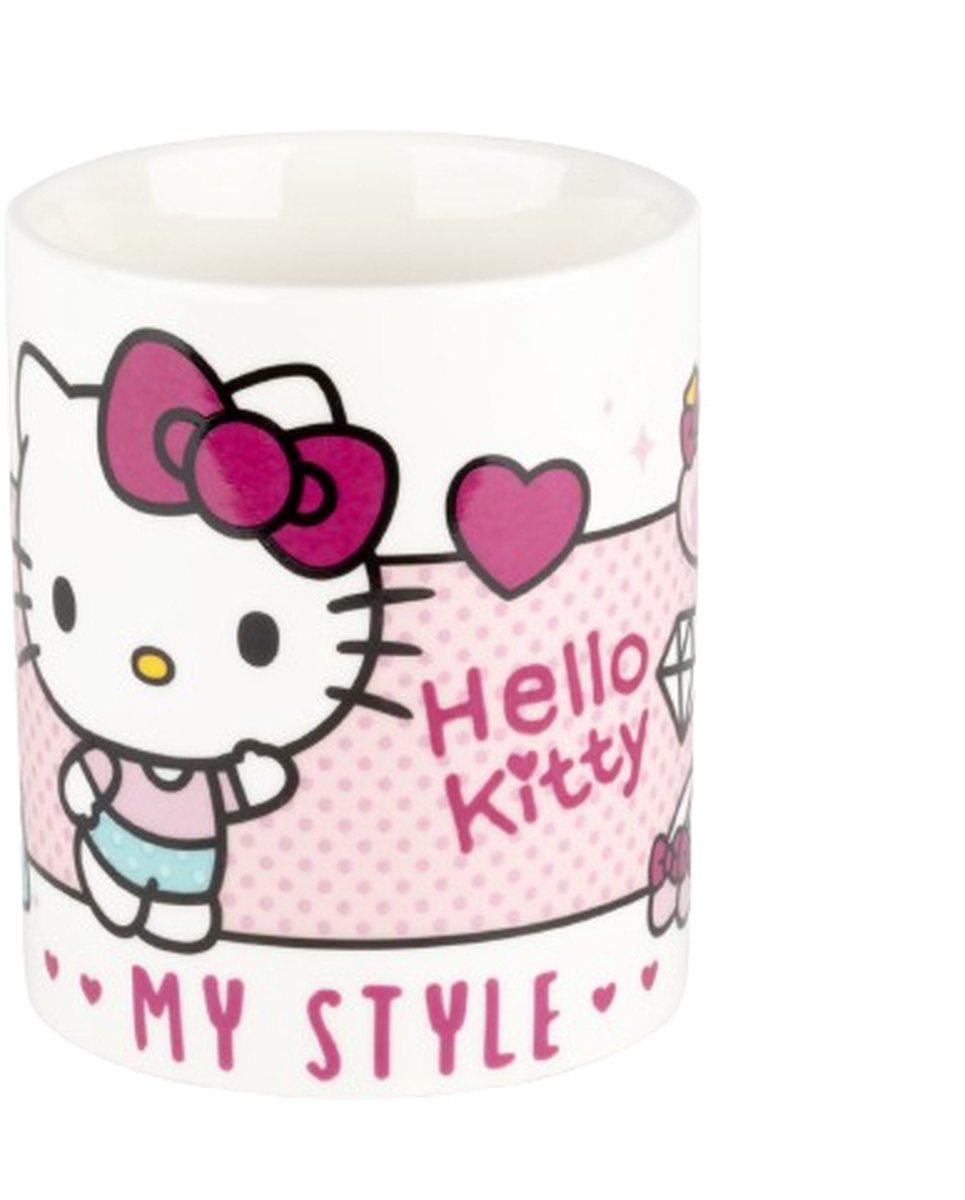Hello Kitty - my style - mok - geschikt voor vaatwasser - magnetron - oven