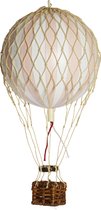 Authentic Models - Luchtballon Floating The Skies - Luchtballon decoratie - Kinderkamer decoratie - Licht Roze - Ø 8,5cm