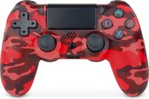 Manette sans fil Dadson - Convient pour PS4 - Rouge camouflage