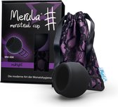 Merula menstrual cup - midnight zwart - one size