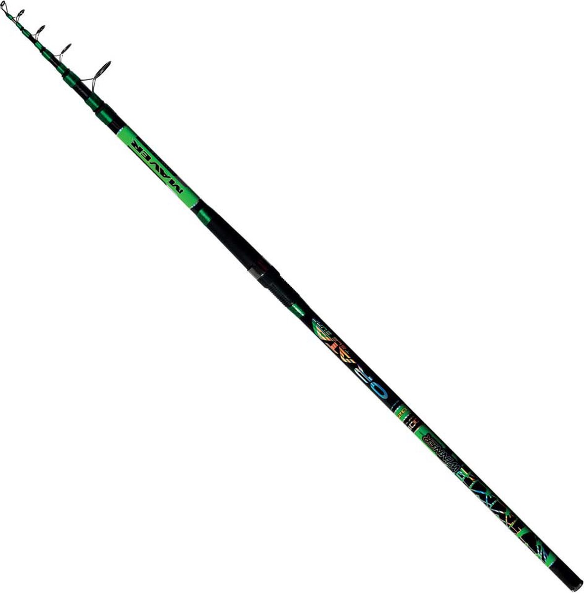 Maver Winner Travel Surf Orata Telescopische Surfcasting Hengel Zilver 4.00 m / 140 g