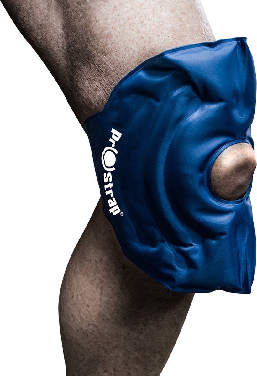 Warm-koud knie kompresband PROSTRAP (herbruikbaar)
