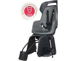 Bobike GO maxi fietszitje met slaapstand - framebevestiging - macaron grey