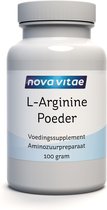 Nova Vitae - L-Arginine Poeder - Spieropbouw - bloedsomploop - libido - 100 gram