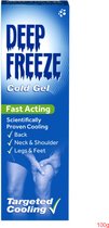 Deep Freeze Cold Gel 100g Arthritis, Muscle & Joint pain Muscular back pain Inflammation & Swelling Sprains & Strains Post exercise recovery