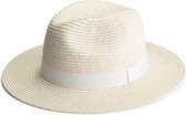 MGO Luton Hat Unisex - Zomerhoed voor dames en heren - Hoed Wit