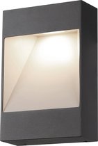 EGLO LED-buitenwandlamp Manfria 10 W antraciet