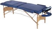 Gratyfied - Table de traitement - Table de traitement pliable - Table de massage pliable - Canapé de traitement - Canapé de traitement pliable - Blauw