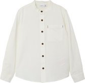 Name It Overhemd Nkmfish Ls Shirt Ff Noos 13200246 White Alyssum Mannen Maat - W158 X L164