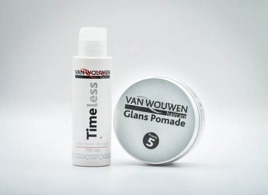van Wouwen HairCare Wax 150ML - Pomade - Haarwax Mannen - Haar Styling