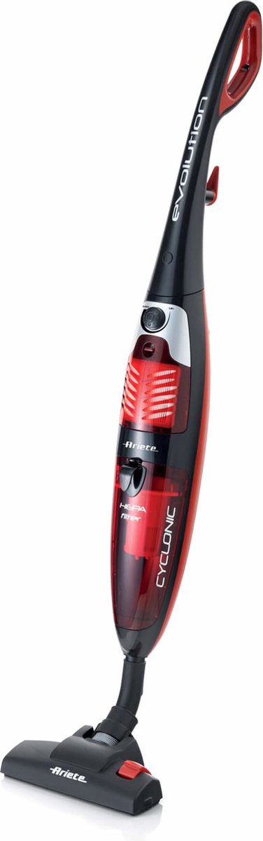 Goedkoopste Ariete 2772/2 Zakloos 1l 800W Zwart, Rood steelstofzuiger & elektrische bezem