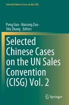 Selected Chinese Cases on the CISG- Selected Chinese Cases on the UN Sales Convention (CISG) Vol. 2