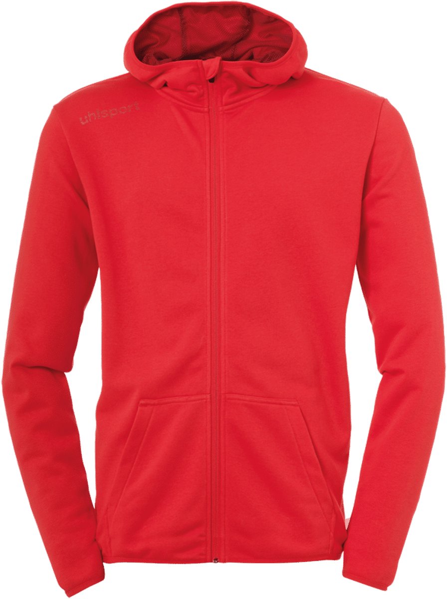 Uhlsport Essential Sweater Met Kap Heren - Rood | Maat: M
