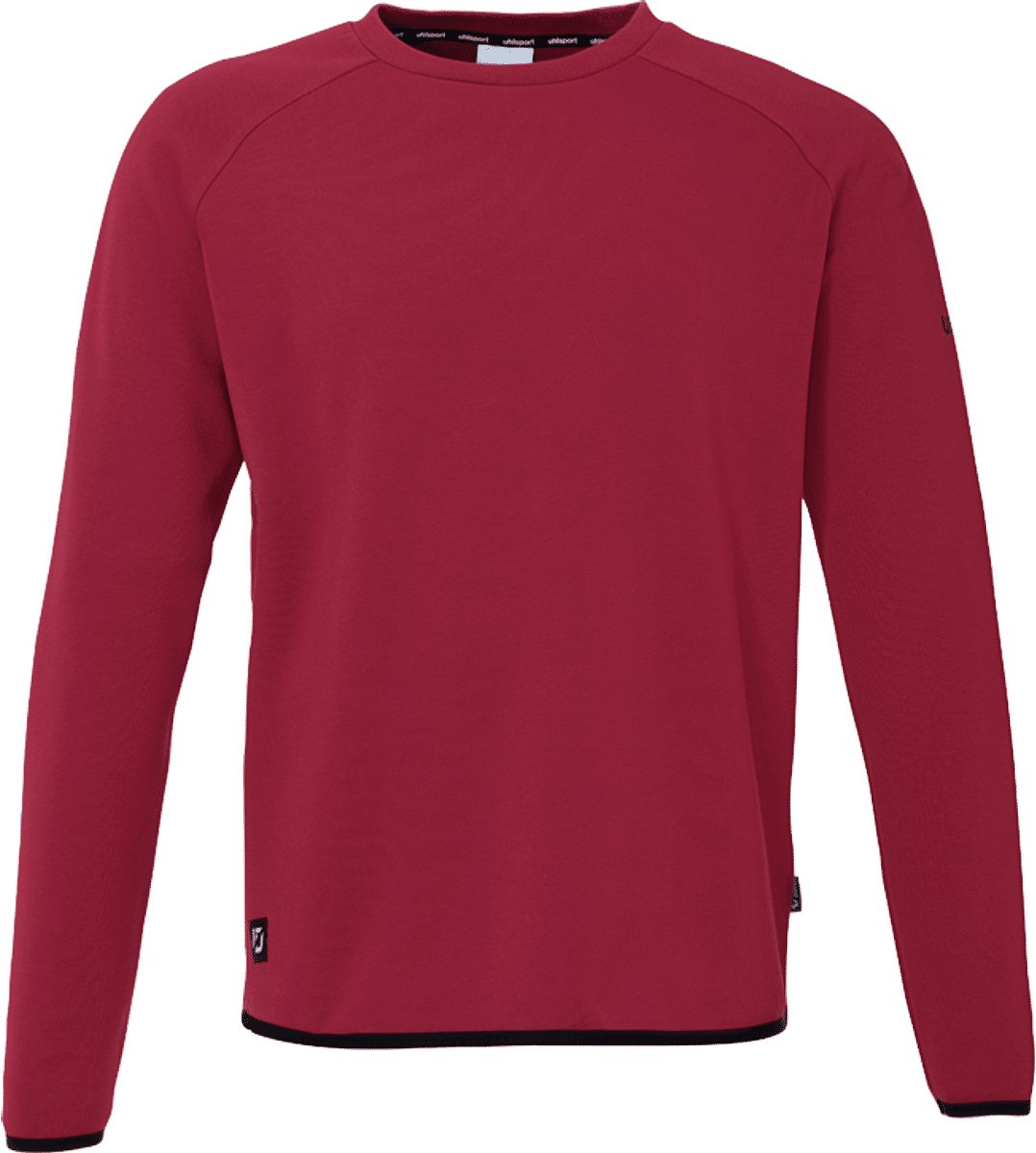 Uhlsport Id Sweatshirt Heren - Bordeaux / Zwart | Maat: XL