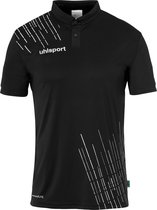 Uhlsport Score 26 Polo Kinderen - Zwart / Wit | Maat: 152