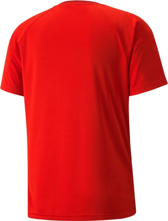 Puma Teamvision Shirt Korte Mouw Kinderen - Rood | Maat: 140