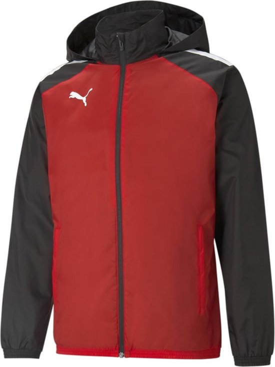 Puma Teamliga All Weather Jack Kinderen - Rood | Maat: 164