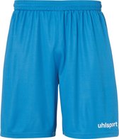 Uhlsport Center Basic Short Heren - Cyaan / Wit | Maat: XXL