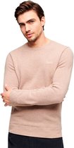 Superdry Essential Slim Fit Ronde Hals Sweater Beige M Man