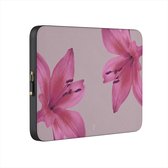 BURGA Laptophoes - Leren Laptop Hoesjes - Laptopsleeve 16 inch - Fragile Beauty