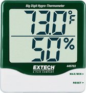 Extech 445703 - vochtigheidsmeter - thermometer - groot display