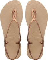 Chaussons Femme Havaianas Luna - Or Rose - Taille 41/42