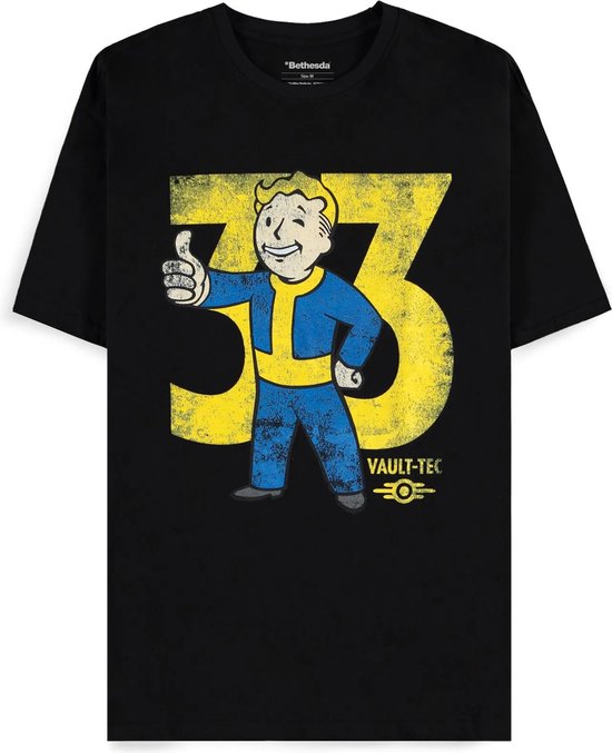 Fallout - Vault 33 - Rule Of Thumb - Short Sleeved T-shirt XXL