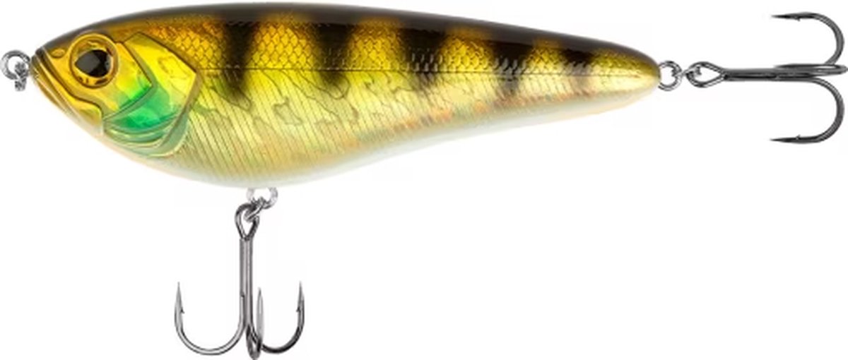 Shimano Yasei Javelin Jerk S Slow Sinking 110mm - 33g - Kleur : Brown Gold Tiger