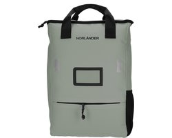 Norlander Sarek rugtas - Met laptop divider - Waterafstotend - Grijs