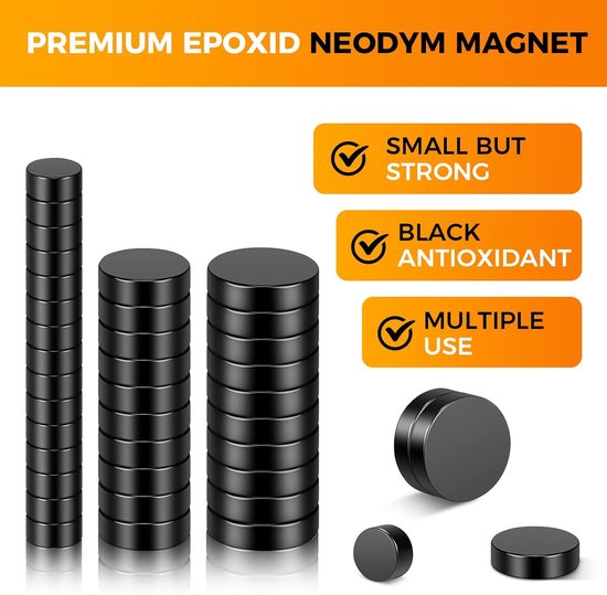 Neodymium magneten, extra sterk, 10 x 3 mm, multifunctionele verzonken kop, ronde magne, potmagneet met schroeven, met schroeven, voor magneetbord, koelkast, magneetbord, keuken, kantoor, 20 stuks