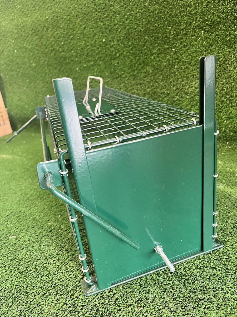 Rattenval groen enkel 48x18x19 cm - ratten - val - inloopval