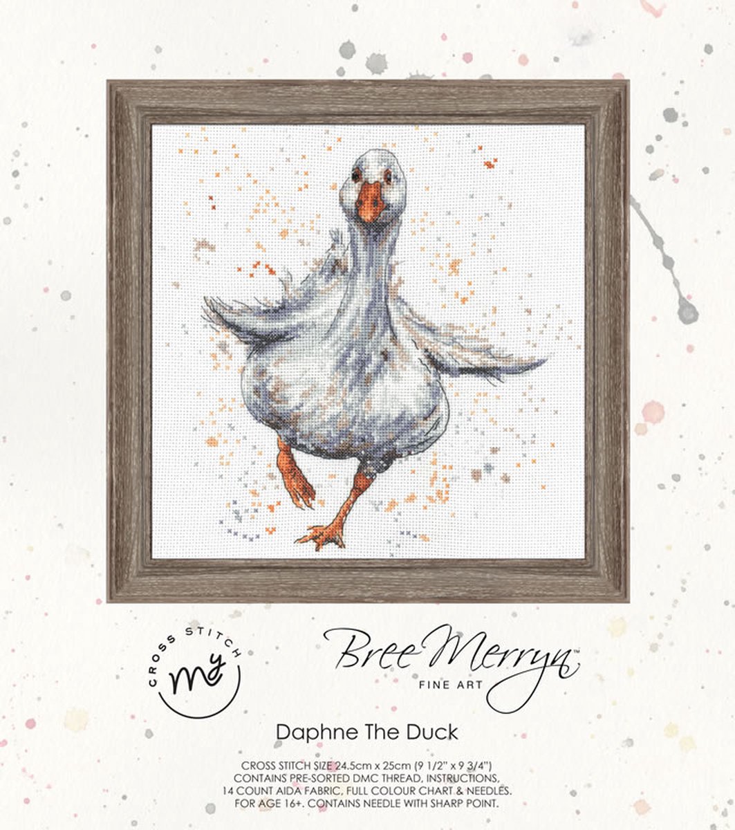 Bree Merryn Daphne the Duck borduren (pakket) BMCS04