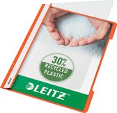Leitz Snelhechter A4 - 30% pre-consumer gerecycled plastic - 25 stuks - Oranje