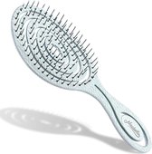 Organische Ontklit Haarborstel voor Dames, Heren en Kinderen - Trekt niet aan het Haar - Stijlborstels voor Krullend, Steil en Nat Haar - Unieke Spiraal Haarborstel