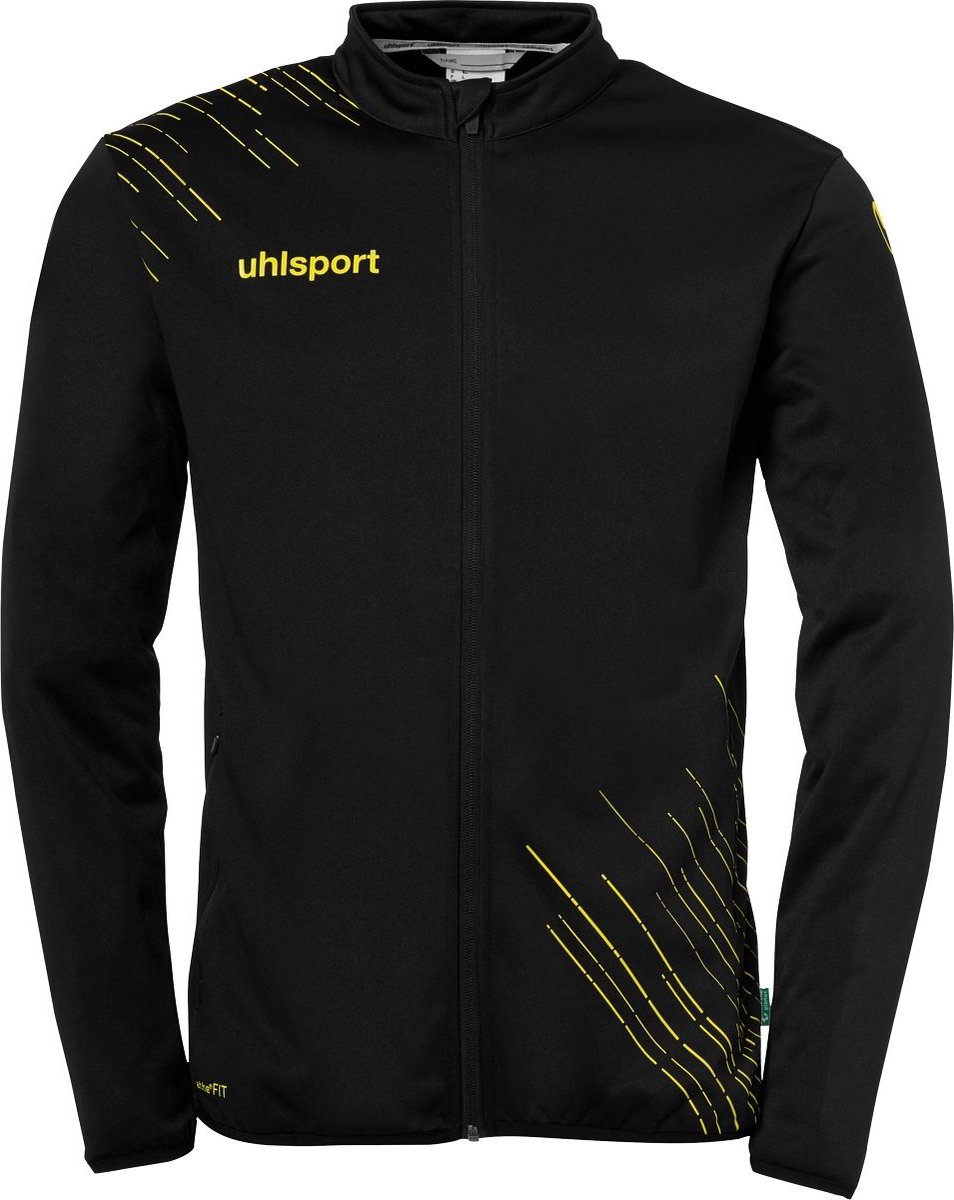 Uhlsport Score 26 Polyestervest Heren - Zwart / Geel | Maat: S
