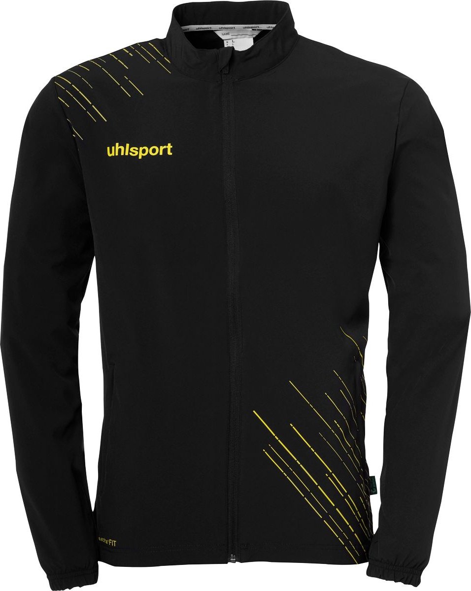 Uhlsport Score 26 Evo Presentatiejack Kinderen - Zwart / Geel | Maat: 140