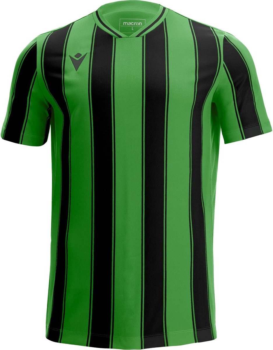 Macron Sceptrum Shirt Korte Mouw Heren - Groen / Zwart | Maat: XL