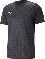 Puma Team Ultimate Shirt Korte Mouw Kinderen - Zwart | Maat: 152