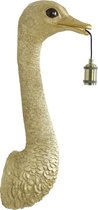 Light & Living Wandlamp Ostrich - Goud - 25x19x72cm - Binnen Modern