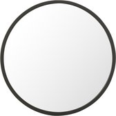 J-Line miroir Rond - noir - small