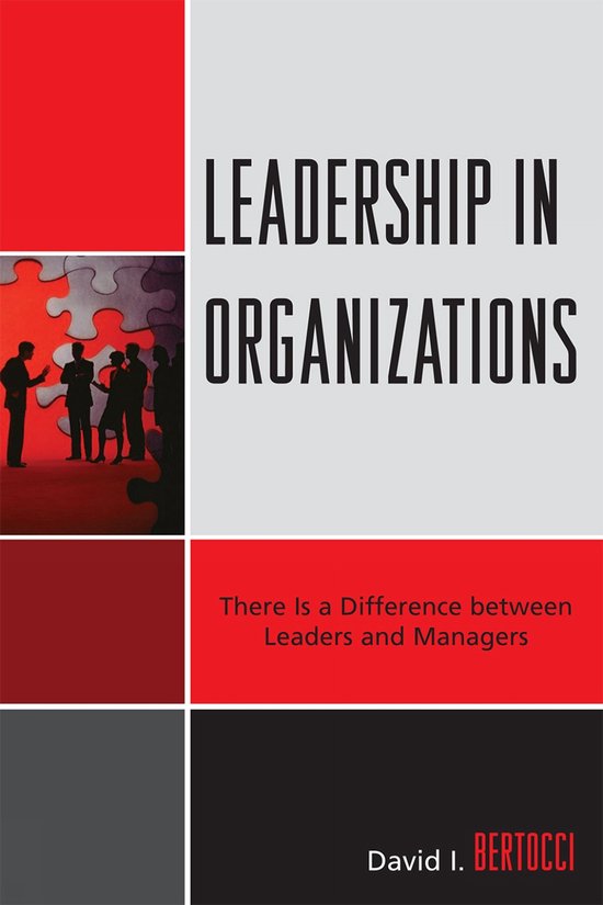 Leadership In Organizations - cover