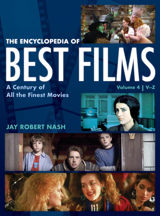 L'encyclopédie des meilleurs films, volume 4 V-Z, avec des extraits de films d'"Oz", "Les Sorcières d'Eastwick" et plus encore.