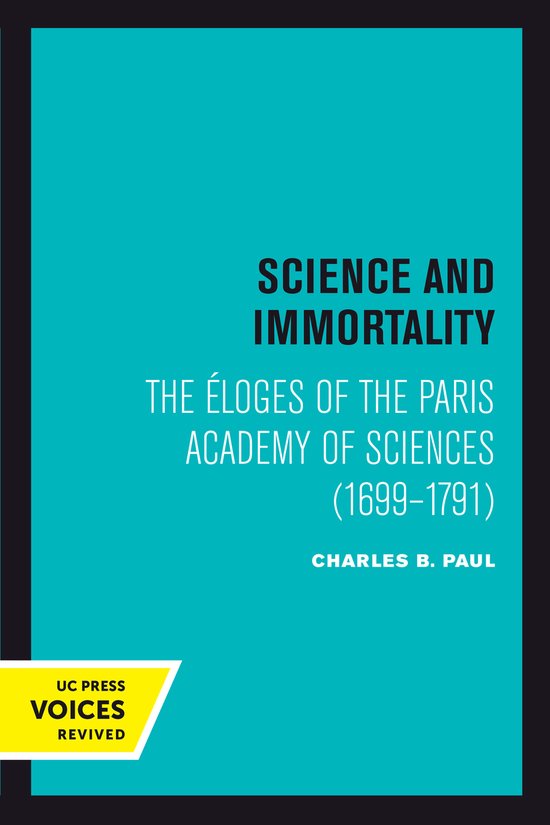Science and Immortality - cover