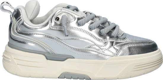 Bronx Skat-err dames sneaker - Zilver - Maat 37