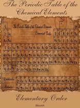 The Periodic Table of the Chemical Elements. Elementary Order. Table Mendeleev.